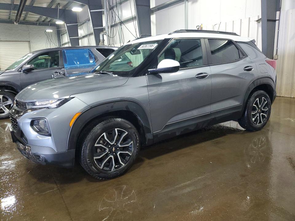 2021 Chevrolet Trailblazer VIN KL79MVSL0MB021020 COPART salvage auction — HAIL, Mn - Cert Of Title-Salvage, sold $250 on 2026-07-28 (photo 1)