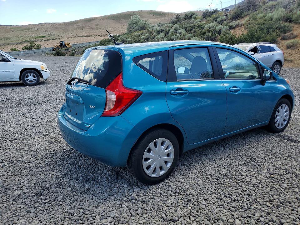 2016 Nissan Versa VIN 3N1CE2CP5GL350811 COPART salvage auction — FRONT END, Nv - Certificate Of Title (P), sold $800 on 2026-07-09 (photo 3)