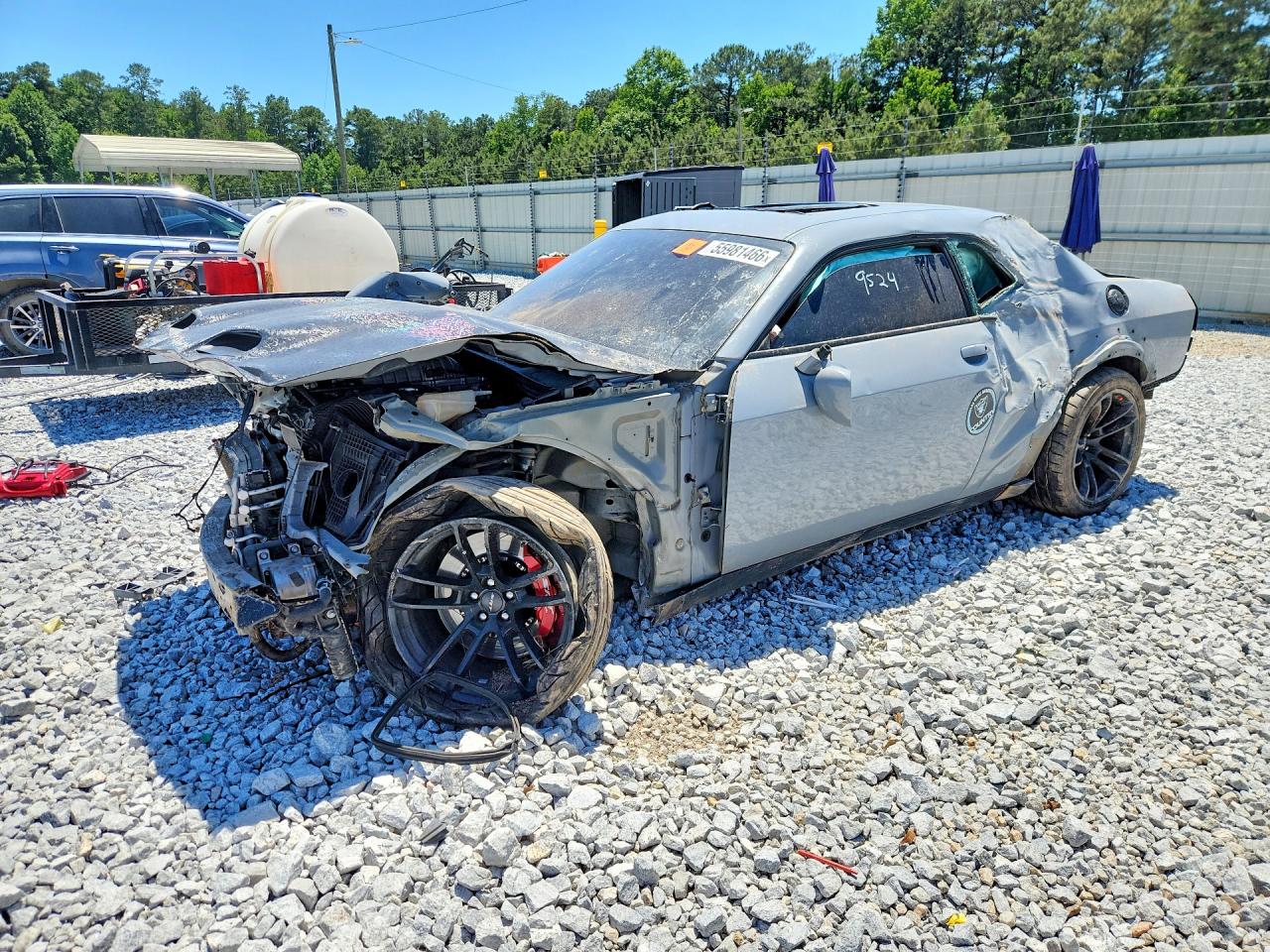 2022 Dodge Challenger VIN 2C3CDZC96NH179524 — COPART salvage auction photo