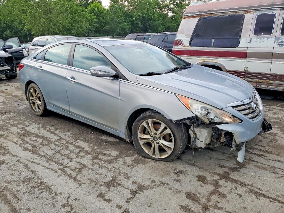 2011 Hyundai Sonata VIN 5NPEC4AC1BH021717 COPART salvage auction — FRONT END, Oh - Cert Of Title-Repossession, sold $425 on 2026-07-09 (photo 4)