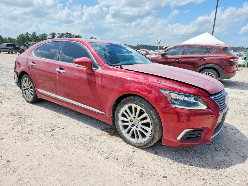 2014 Lexus Ls VIN JTHBL5EFXE5125462 COPART salvage auction — REAR END, Tx - Salvage Vehicle Title, sold $5,000 on 2026-07-10 (photo 4)