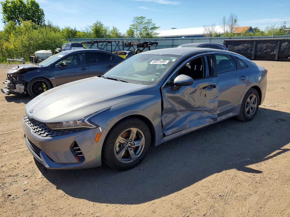 2021 Kia K5 VIN 5XXG14J26MG027565 COPART salvage auction — SIDE, Oh - Cert Of Title-Salvage, sold $5,900 on 2026-07-13 (photo 1)
