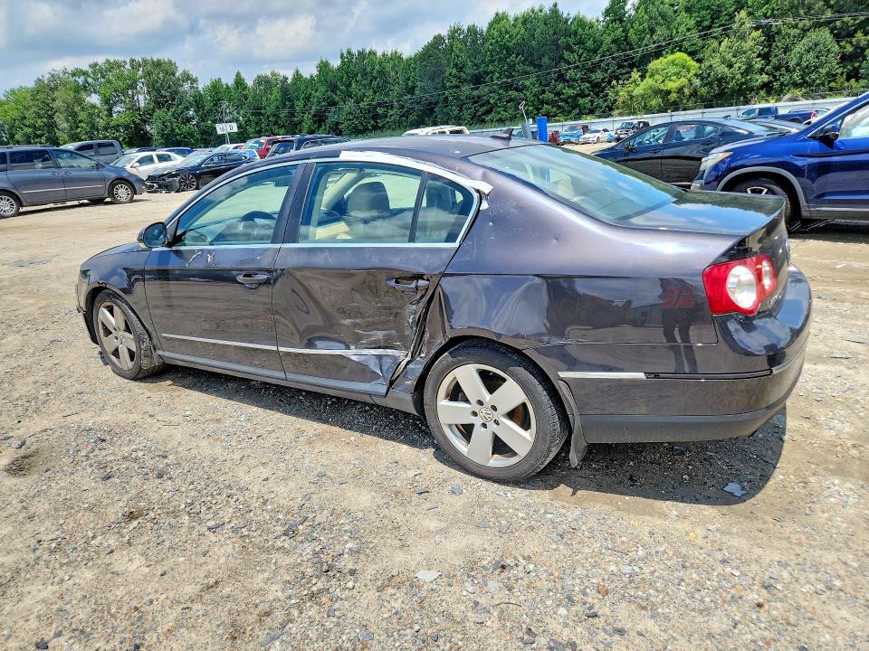 2008 Volkswagen Passat VIN WVWAK73C58P046441 COPART salvage auction — FRONT END, Va - Cert Of Title - Salvage, sold $250 on 2026-07-07 (photo 2)