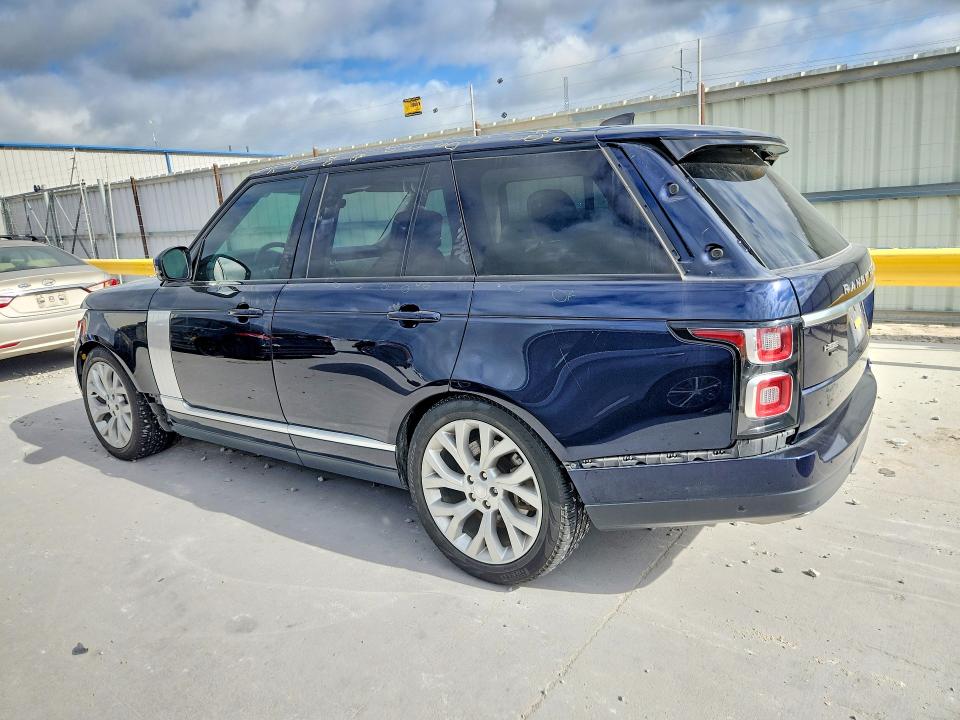 2021 Land rover RANGE ROVER VIN SALGS2RU0MA445776 COPART salvage auction — Front End, TX - CERTIFICATE OF TITLE, sold $11,700 on 2026-07-14 (photo 2)