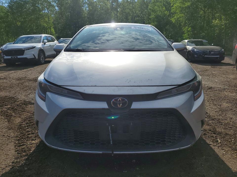 2020 Toyota Corolla VIN 5YFBPRBE9LP035986 COPART salvage auction — SIDE, On - Permit Salvage, sold $6,700 on 2026-07-09 (photo 5)