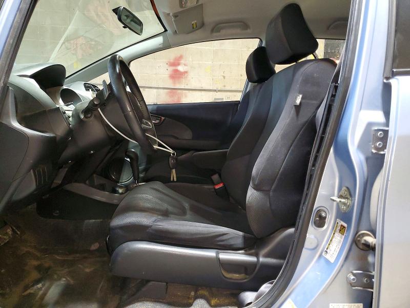 2010 Honda Fit VIN JHMGE8H4XAC025251 COPART salvage auction — FRONT END, Mn - Cert Of Title-Prior Salvage, sold $900 on 2026-07-28 (photo 7)