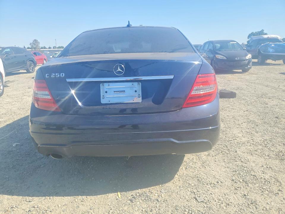 2012 Mercedes-benz VIN WDDGF4HB2CA615826 COPART salvage auction — MECHANICAL, Ca - Dis/Dlr/Exp Only Clean Title, sold $550 on 2026-07-02 (photo 6)