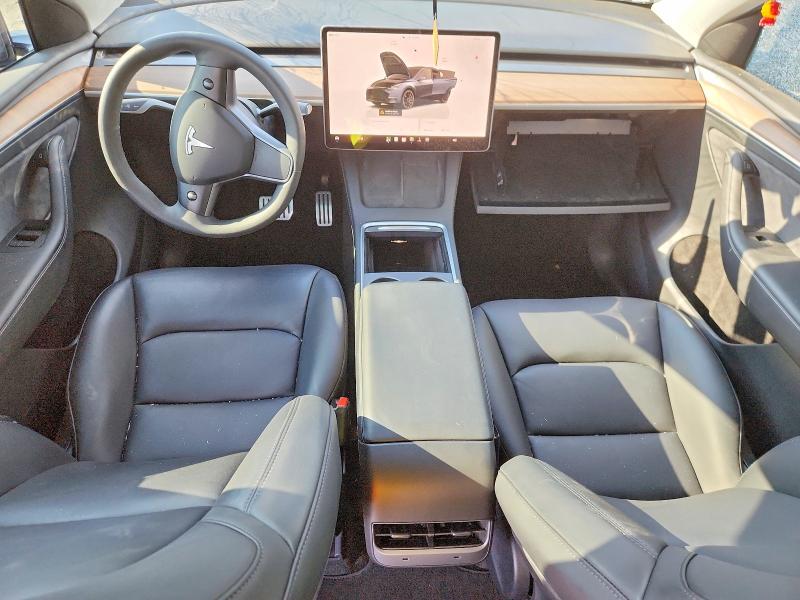 2024 Tesla Model y VIN 7SAYGDEF6RF022203 COPART salvage auction — ALL OVER, CA - SALVAGE CERTIFICATE, sold $500 on 2026-07-28 (photo 8)