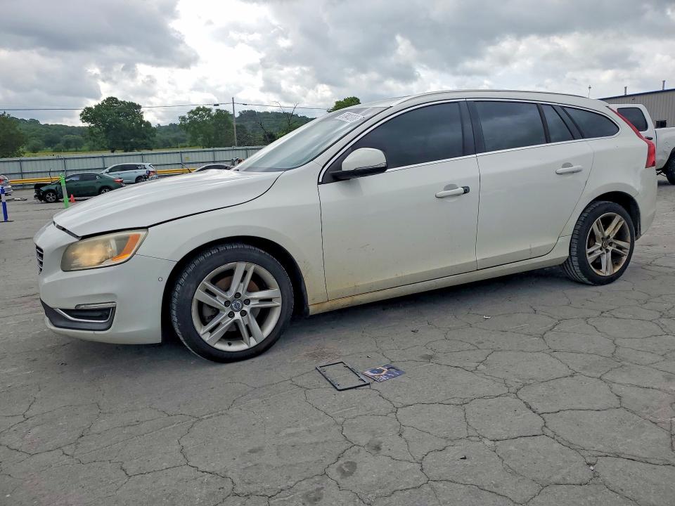 2015 Volvo V60 VIN YV140MEK3F1256391 COPART salvage auction — FRONT END, Tn - Salvage Certificate, sold $525 on 2026-07-27 (photo 1)