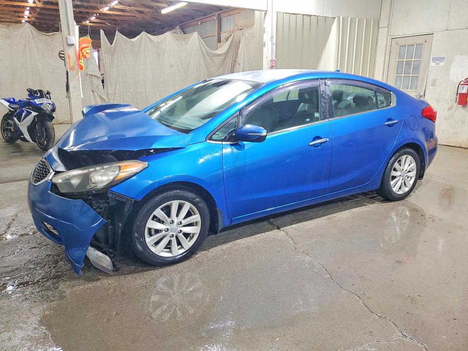 2015 Kia Forte VIN KNAFX4A80F5267584 COPART salvage auction — FRONT END, Tn - Salvage Certificate, sold $625 on 2026-07-21 (photo 1)