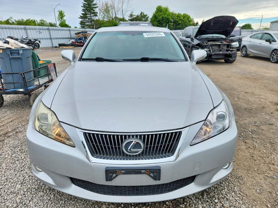 2009 Lexus Is 250 VIN JTHBK262X95092336 COPART salvage auction — REAR END, On - Permit No Brand - Unfit, sold $3,900 on 2026-07-07 (photo 5)