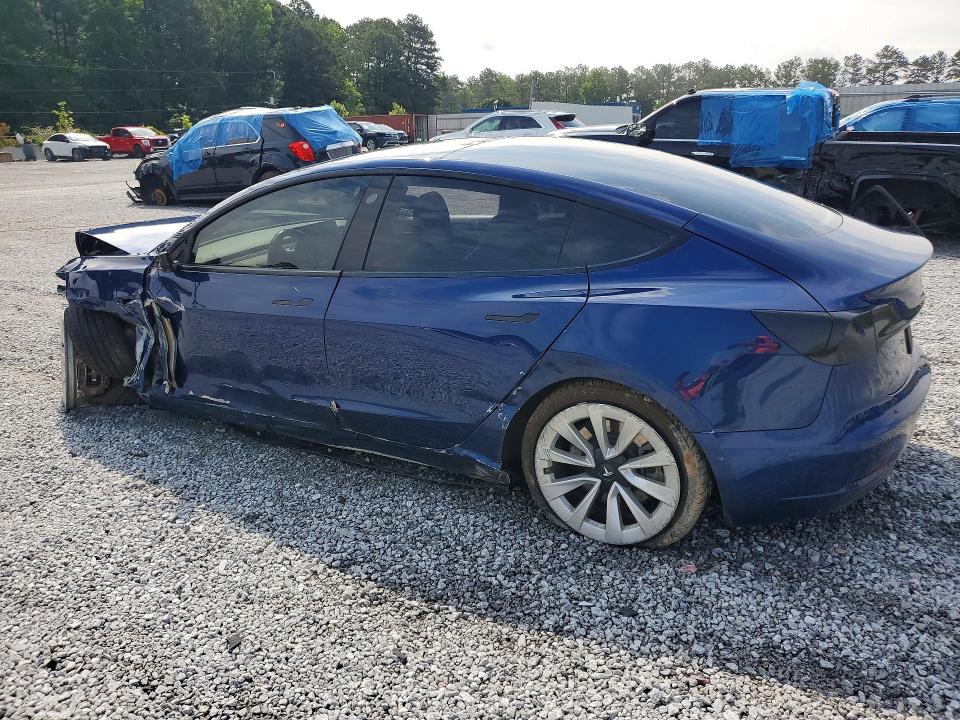 2022 Tesla Model 3 VIN 5YJ3E1EB8NF192632 COPART salvage auction — FRONT END, Ga - Cert Of Title-Salvage, sold $2,500 on 2026-07-20 (photo 2)
