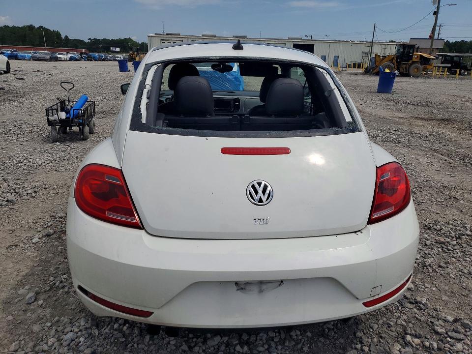 2014 Volkswagen Beetle VIN 3VWJL7AT9EM653313 COPART salvage auction — REAR END, Al - Cert Of Title-Salvage Title, sold $2,150 on 2026-07-02 (photo 6)