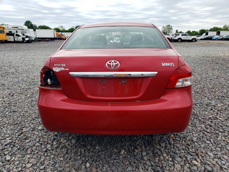 2008 Toyota Yaris VIN JTDBT923684007275 COPART salvage auction — REAR END, In - Cert Of Title-Salvage Title, sold $300 on 2026-07-21 (photo 6)