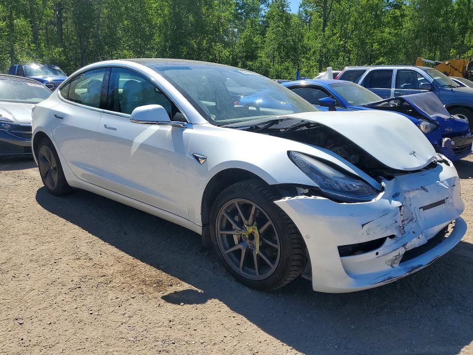 2019 Tesla Model 3 VIN 5YJ3E1EA0KF419315 COPART salvage auction — FRONT END, On - Permit Salvage, sold $3,550 on 2026-07-02 (photo 4)