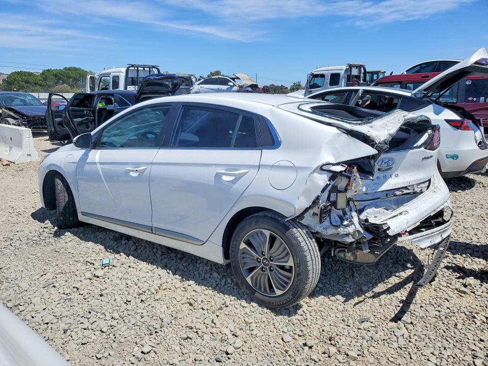 2021 Hyundai Ioniq VIN KMHC75LD0MU256430 COPART salvage auction — REAR END, CA - SALVAGE CERTIFICATE, sold $2,750 on 2026-07-14 (photo 2)