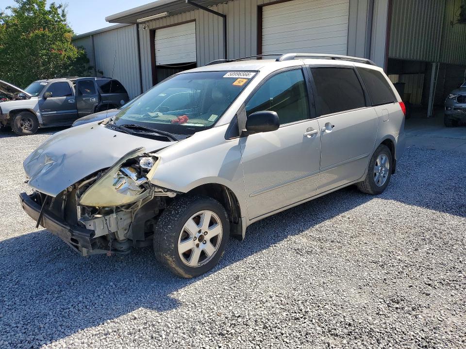 2006 Toyota Sienna VIN 5TDZA23C46S511349 COPART salvage auction — FRONT END, Ms - Cert Of Title-Salvaged, sold $475 on 2026-07-22 (photo 1)