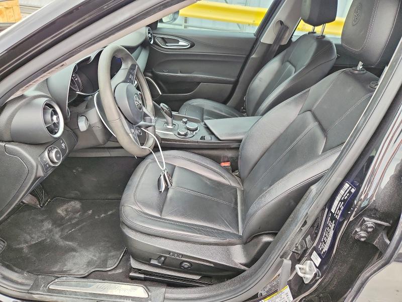 2018 Alfa romeo Giulia VIN ZARFAEBN8J7566189 COPART salvage auction — FRONT END, Tx - Salvage Vehicle Title, sold $2,100 on 2026-07-28 (photo 7)