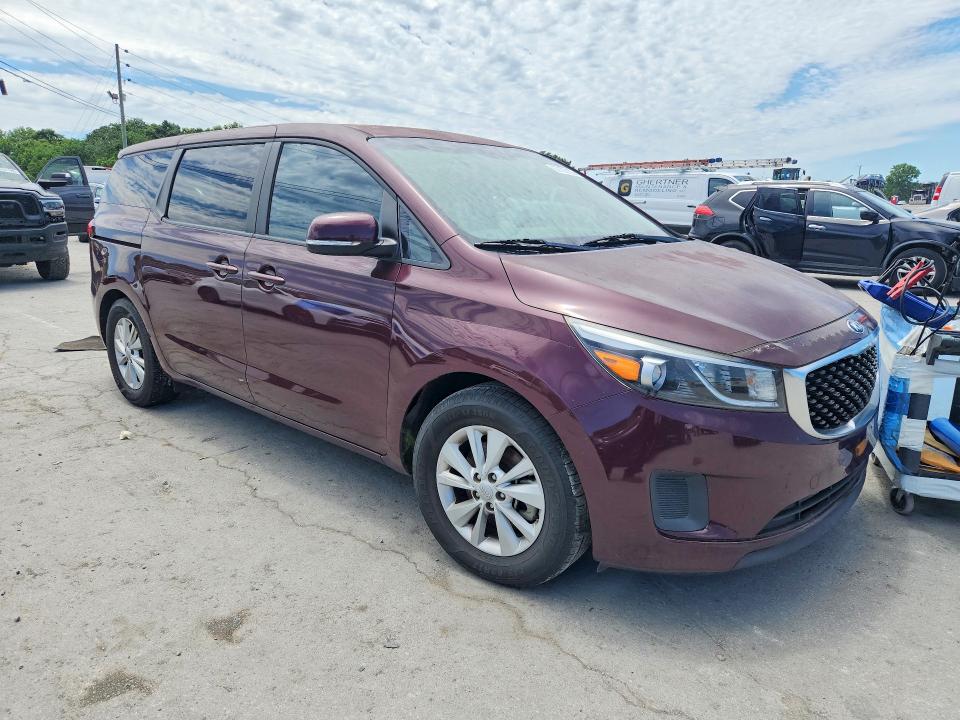 2017 Kia SEDONA VIN KNDMB5C18H6228432 COPART salvage auction — MINOR DENT/SCRATCHES, Tn - Certificate Of Title, sold $1,200 on 2026-07-20 (photo 4)