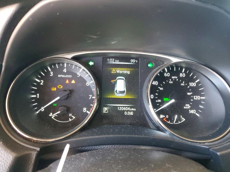 2015 Nissan Rogue VIN KNMAT2MV0FP556743 COPART salvage auction — FRONT END, Az - Cert Of Title - Salvage, sold $1,250 on 2026-07-14 (photo 9)