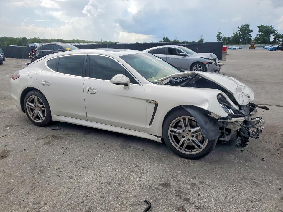 2011 Porsche Panamera VIN WP0AB2A78BL060874 COPART salvage auction — FRONT END, FL - CERT OF TTL-REBUILT&SLVG RBLD, sold $250 on 2026-07-21 (photo 4)