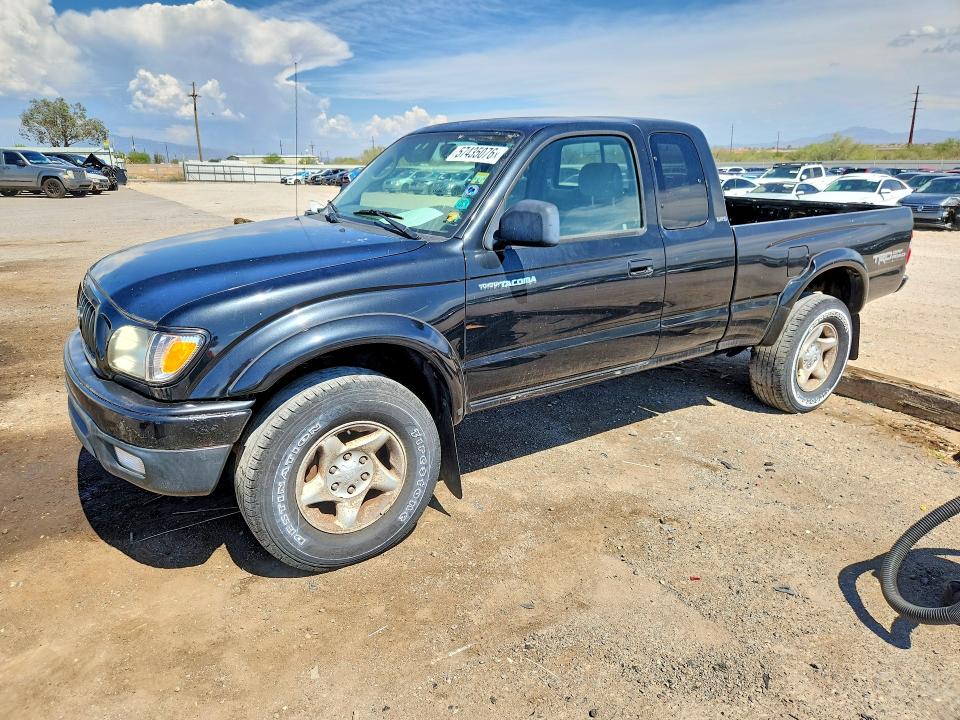 2004 Toyota Tacoma VIN 5TEWN72N04Z436351 COPART salvage auction — NORMAL WEAR, Az - Certificate Of Title, sold $6,200 on 2026-07-31 (photo 1)