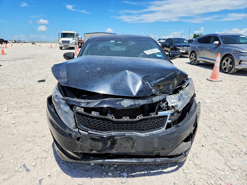 2011 Kia Optima VIN KNAGM4A7XB5123216 COPART salvage auction — FRONT END, TX - SALVAGE VEHICLE TITLE (P), sold $550 on 2026-07-09 (photo 5)