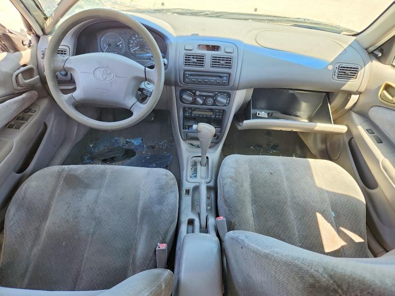 2000 Toyota Corolla VIN 1NXBR12EXYZ346652 COPART salvage auction — FRONT END, Nv - Non-Repairable Vehicle Cert, sold $125 on 2026-07-02 (photo 8)