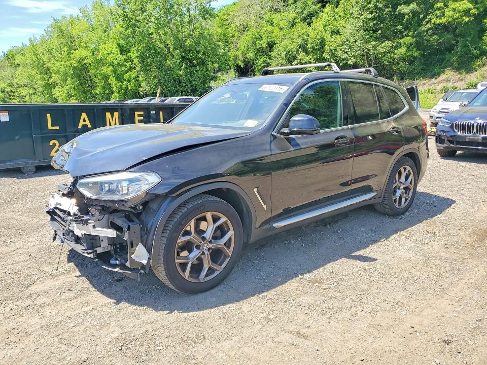 2021 BMW X3 VIN 5UXTY5C08M9G21181 — COPART salvage auction photo