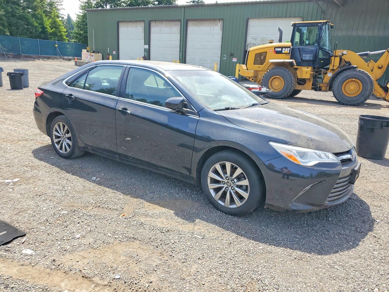 2015 Toyota Camry VIN 4T1BK1FK9FU029768 COPART salvage auction — Front End, WA - VEHICLE CERT OF OWNERSHIP-TITL, sold $3,250 on 2026-07-09 (photo 4)