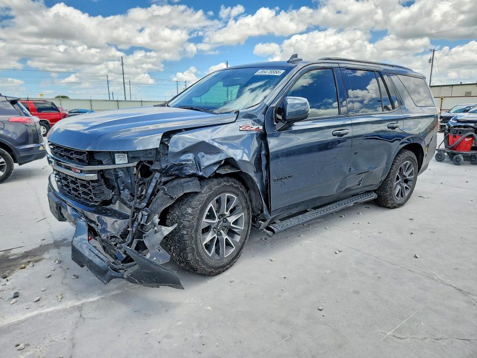 2021 Chevrolet Tahoe VIN 1GNSKPKD2MR207610 — COPART salvage auction photo