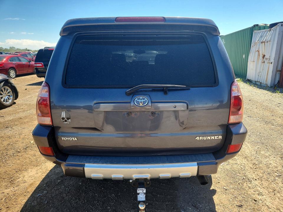 2003 Toyota 4runner VIN JTEBT17R230017618 COPART salvage auction — UNDERCARRIAGE, Il - Salvage Certificate, sold $2,800 on 2026-07-30 (photo 6)