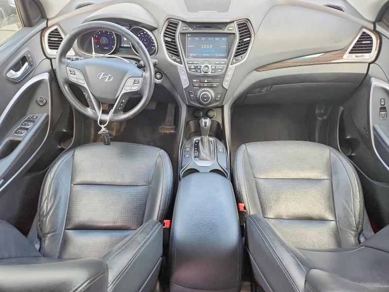 2014 Hyundai Santa fe VIN KM8SNDHF9EU039711 COPART salvage auction — MINOR DENT/SCRATCHES, Ab - Bos - Active, sold $4,300 on 2026-07-03 (photo 8)