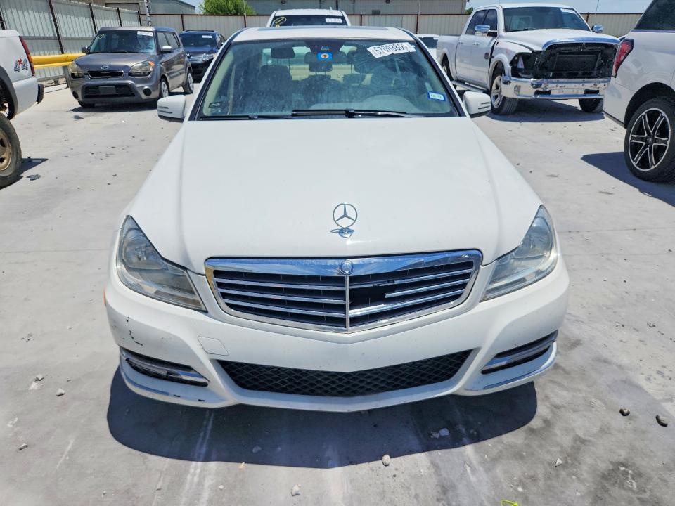 2013 Mercedes-benz C-klasse VIN WDDGF4HB4DA783145 COPART salvage auction — FRONT END, Tx - Certificate Of Title, sold $575 on 2026-07-18 (photo 5)