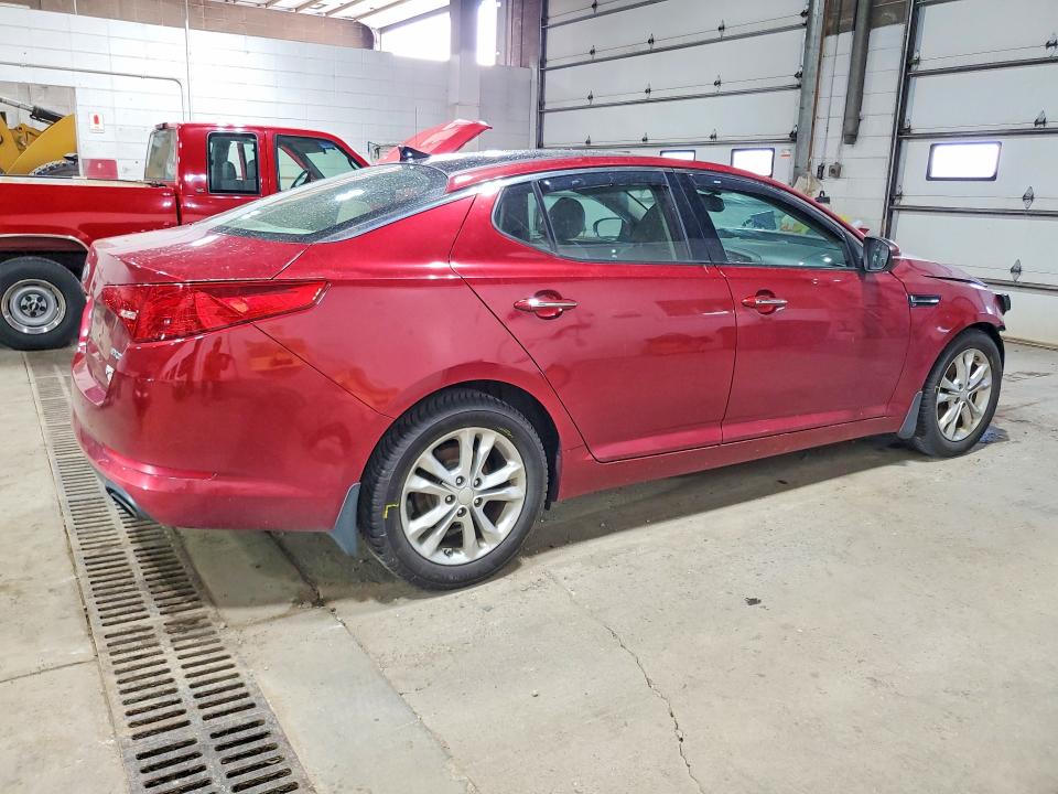 2013 Kia Optima VIN 5XXGN4A79DG180554 COPART salvage auction — FRONT END, MN - CERT OF TITLE-PRIOR SALVAGE, sold $500 on 2026-07-23 (photo 3)