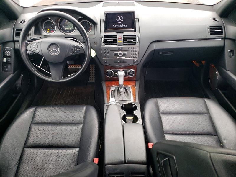 2011 Mercedes-benz C class VIN WDDGF8BB3BR133589 COPART salvage auction — VANDALISM, Ct - Cert Of Title-Salvage, sold $475 on 2026-07-10 (photo 8)