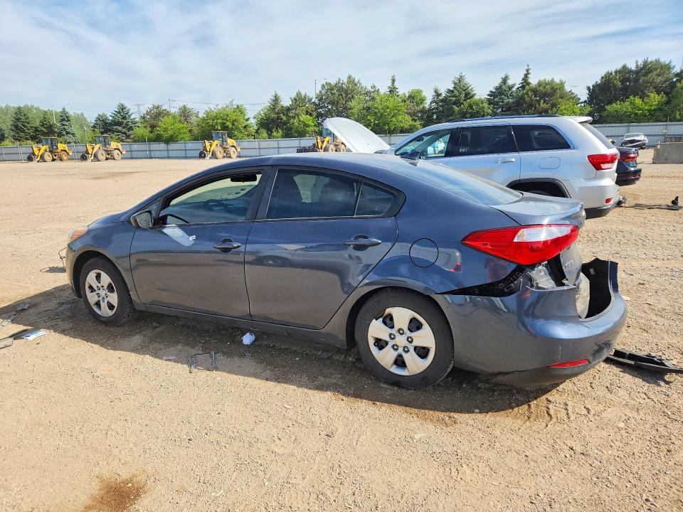 2016 Kia VIN KNAFK4A67G5610583 COPART salvage auction — REAR END, Il - Salvage Certificate, sold $950 on 2026-07-09 (photo 2)