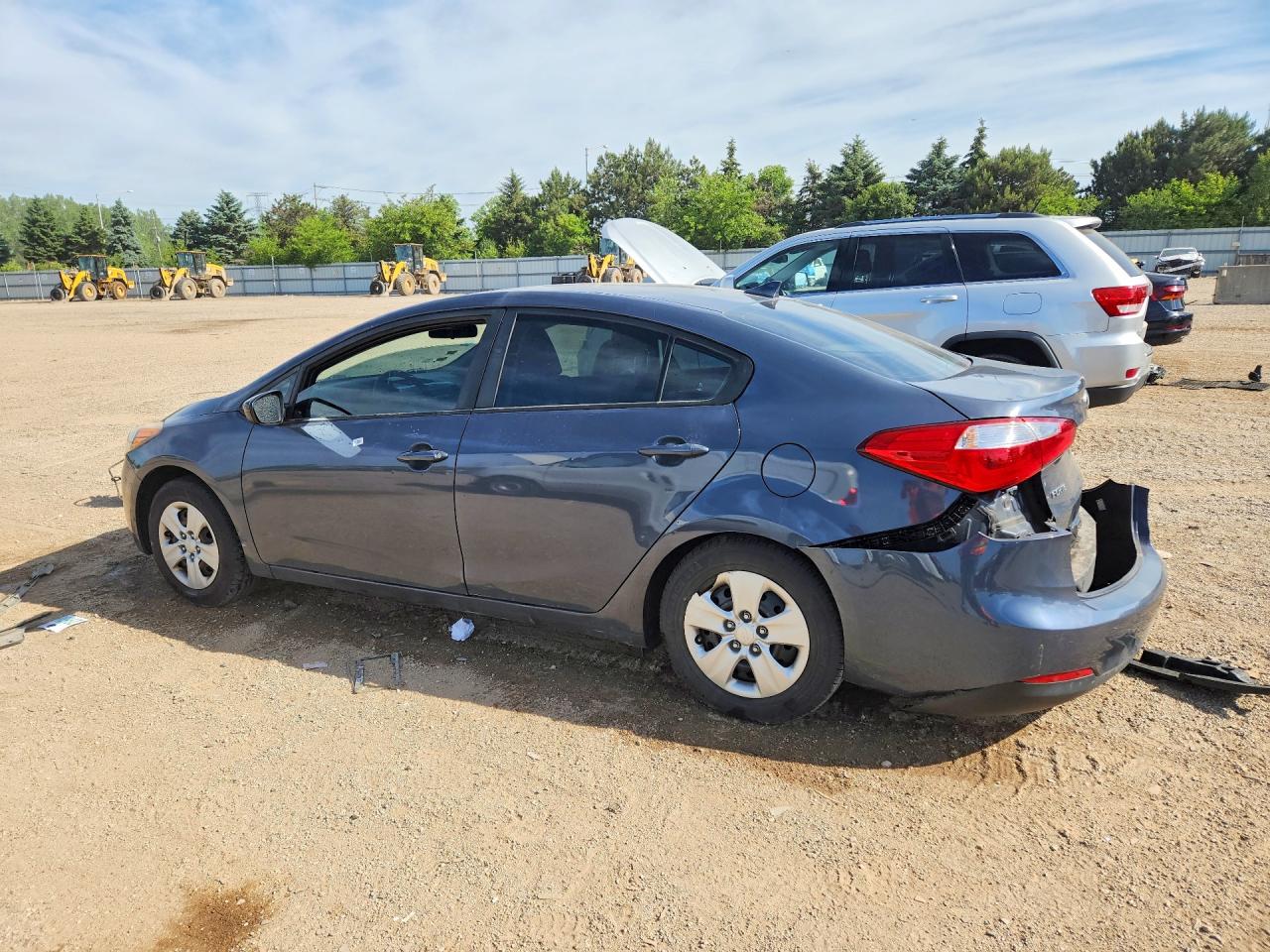 2016 Kia Forte VIN KNAFK4A67G5610583 COPART salvage auction — Rear End, IL - SALVAGE CERTIFICATE, sold $950 on 2026-06-30 (photo 2)