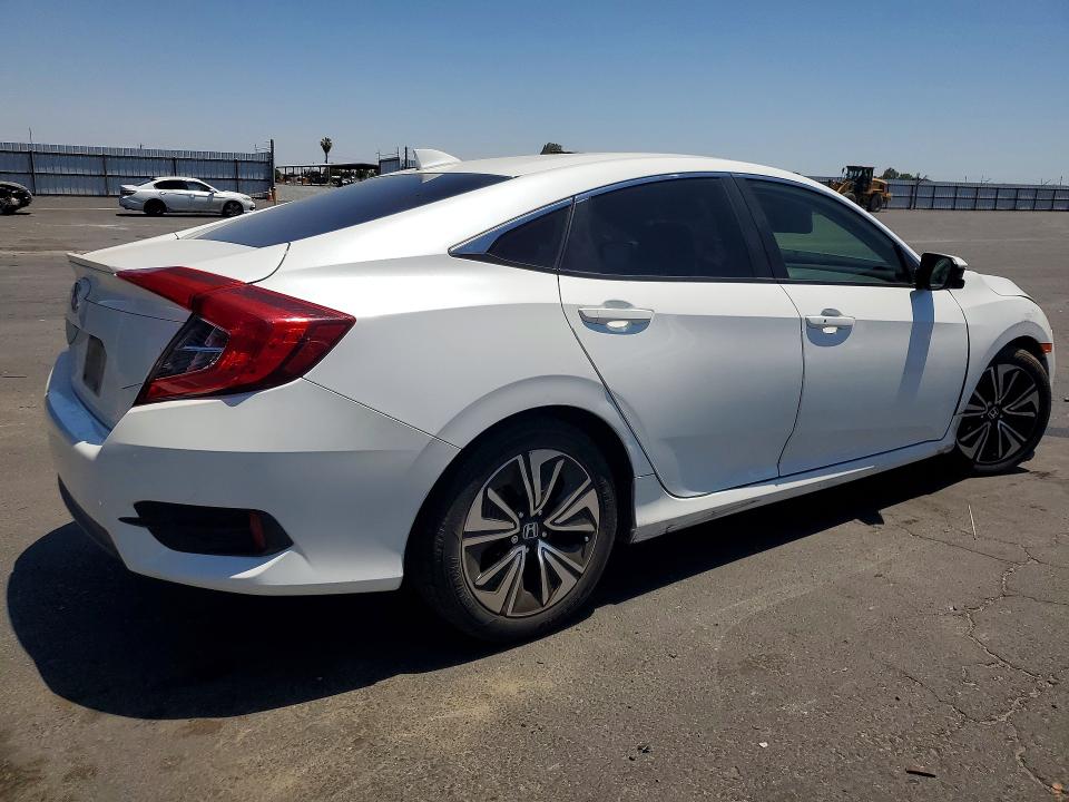 2018 Honda Civic VIN JHMFC1F76JX041350 COPART salvage auction — FRONT END, CA - SALVAGE CERTIFICATE, sold $3,100 on 2026-07-20 (photo 3)