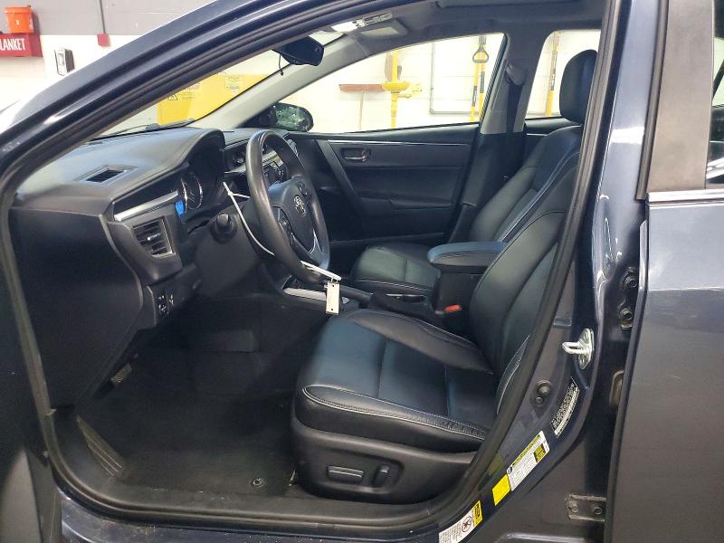 2014 Toyota Corolla VIN 5YFBPRHE8EP036377 COPART salvage auction — FRONT END, WV - CERTIFICATE OF TITLE, sold $3,050 on 2026-07-28 (photo 7)