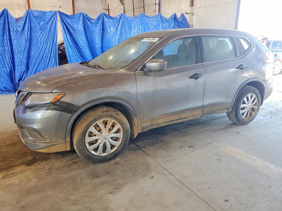 2016 Nissan Rogue VIN KNMAT2MV8GP644988 COPART salvage auction — NORMAL WEAR, Ky - Certificate Of Title, sold $675 on 2026-07-27 (photo 1)