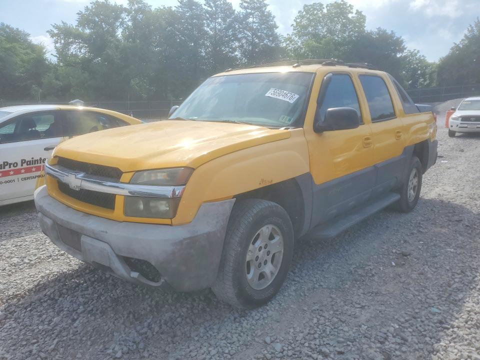 2003 Chevrolet Avalance VIN 3GNEK13T53G288634 — COPART salvage auction photo