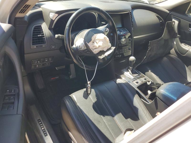 2013 Infiniti Fx VIN JN8CS1MW2DM171671 COPART salvage auction — FRONT END, Pa - Certificate Of Salvage, sold $475 on 2026-07-08 (photo 8)