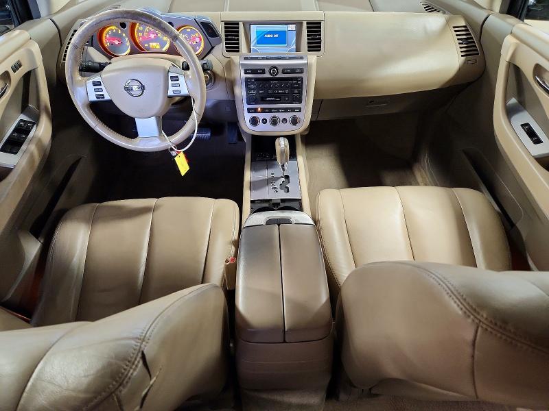 2006 Nissan Murano VIN JN8AZ08W96W544414 COPART salvage auction — FRONT END, Sc - Cert Of Title-Salvage, sold $500 on 2026-07-30 (photo 8)