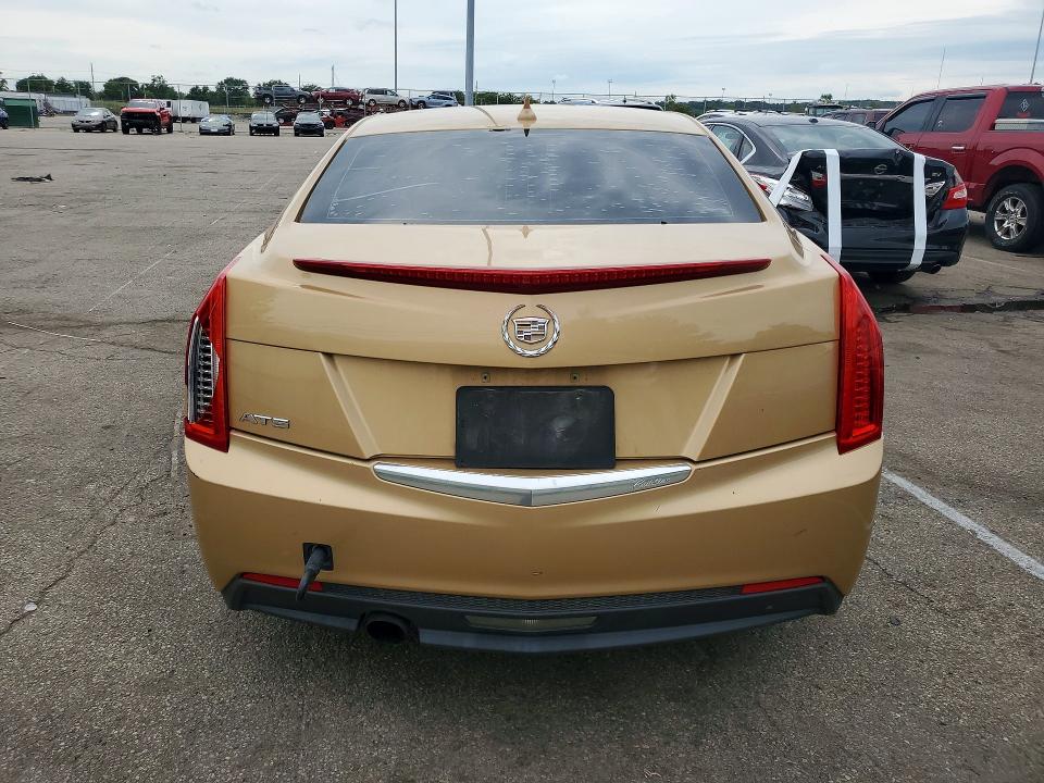 2013 Cadillac Ats VIN 1G6AA5RA3D0100273 COPART salvage auction — FRONT END, Oh - Cert Of Title-Salvage, sold $300 on 2026-07-10 (photo 6)