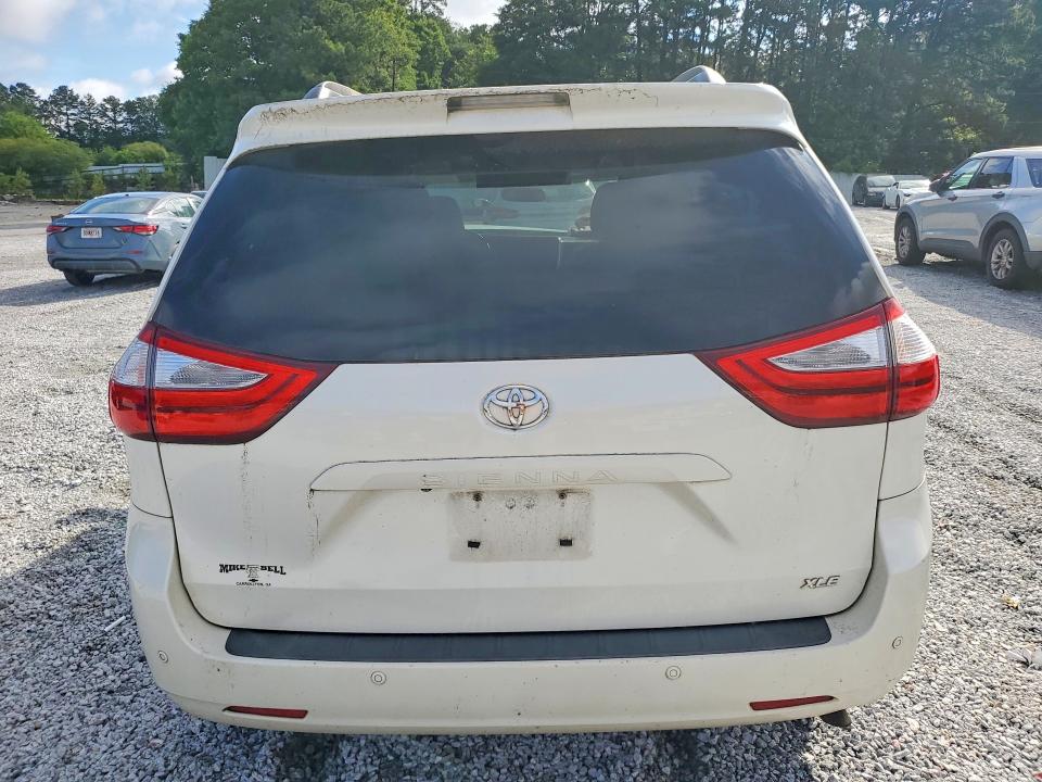 2015 Toyota VIN 5TDYK3DC9FS632276 COPART salvage auction — FRONT END, Ga - Cert Of Title-Salvage, sold $1,400 on 2026-07-27 (photo 6)