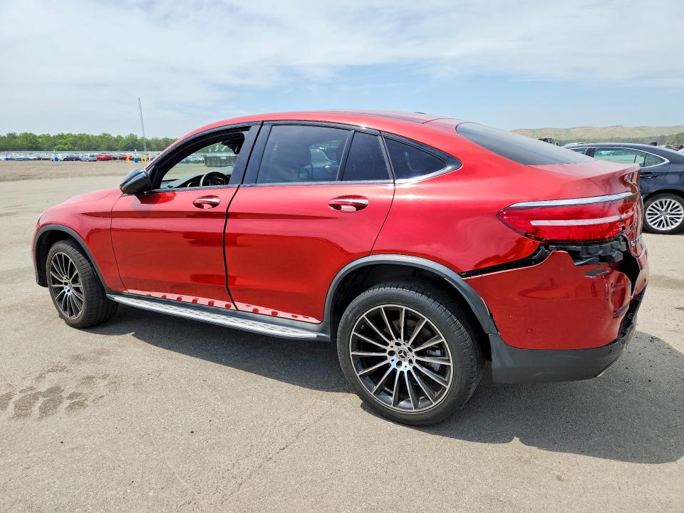 2018 Mercedes-benz Glc VIN WDC0J4KB2JF365100 COPART salvage auction — REAR END, Ny - Mv-907A Salvage Certificate, sold $12,500 on 2026-07-08 (photo 2)