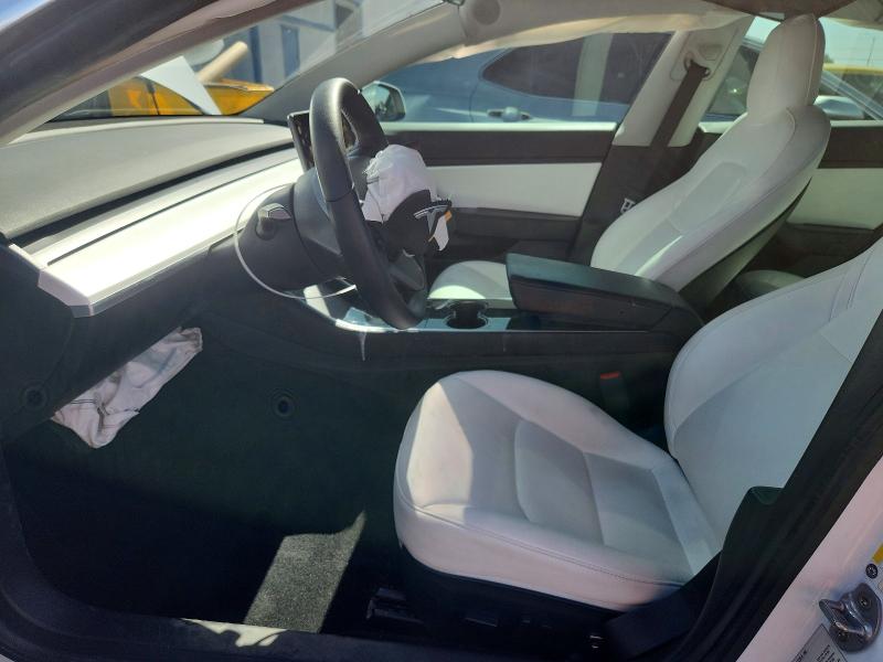 2019 Tesla Model 3 VIN 5YJ3E1EAXLF615280 COPART salvage auction — FRONT END, Nv - Salvage Title, sold $4,450 on 2026-07-13 (photo 7)