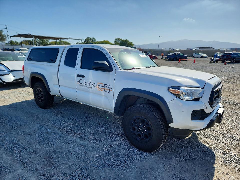 2020 Toyota Tacoma VIN 5TFSZ5AN8LX218320 COPART salvage auction — MINOR DENT/SCRATCHES, CO - DIS/DLR/EXP ONLY CLEAN TITLE (P), sold $9,300 on 2026-07-17 (photo 4)