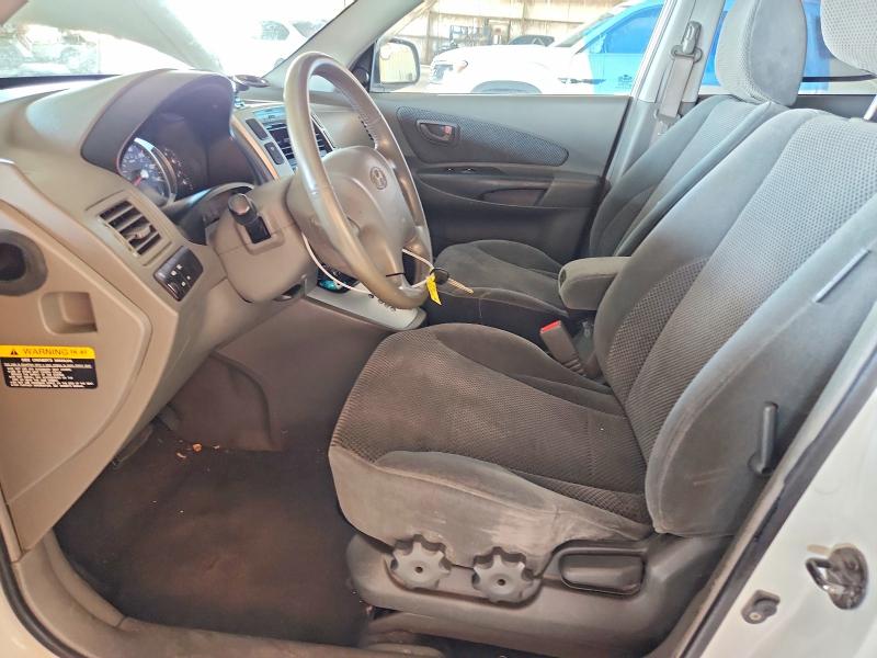 2006 Hyundai Tucson VIN KM8JN72D56U300807 COPART salvage auction — FRONT END, Az - Cert Of Title - Salvage, sold $425 on 2026-07-27 (photo 7)